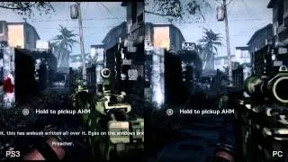 Medal of Honor Warfighter: PS3 vs. PC Comparison