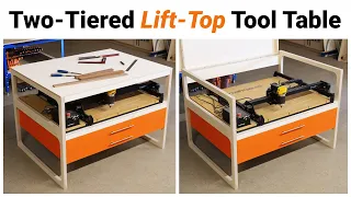 Good Looking Shop Furniture V.1 - Lift Top Tool Table