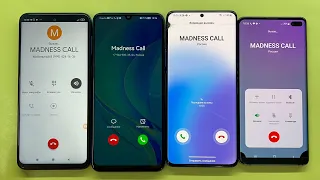 Incoming Call Samsung Galaxy S21 Ultra Vs HUAWEI Nova Y70 / Samsung S10+,Xiaomi RN 10S Outgoing Call
