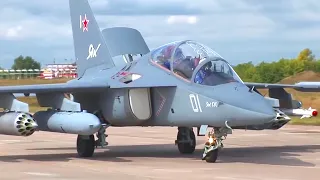 New Yak-130 aircraft received by the Russian Air Force, review