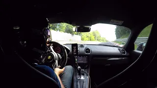 Full lap 7:39 min CAYMAN 718 GTS Manthey Racing on the nurburgring (BTG 7.18)