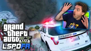 Massive Tornado Hits Blaine County! GTA 5 LSPDFR POLICE MOD