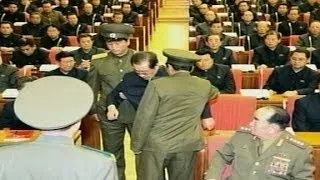North Korea ousts uncle in a 'perp walk'