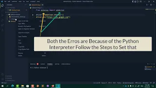 Import Could Not be Resolved From source pylance: Fixed | Selenium 2022 | Python 2022 | vs code