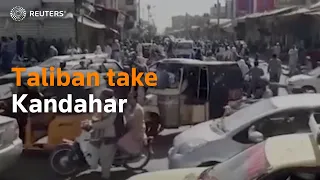 Taliban take Kandahar, Afghanistan's second biggest city
