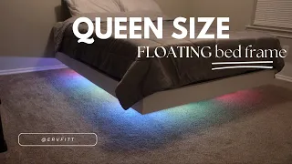 DIY QUEEN SIZE FLOATING BED