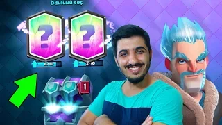 4 SEVİYE EFSOYA DOĞRU! - Clash Royale Lig Sandığı