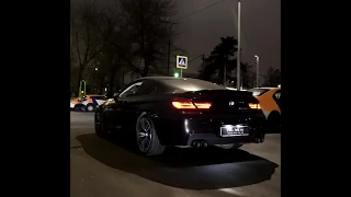 Выхлоп с прострелами на BMW 650i 2012 года