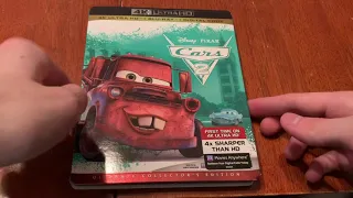 CARS 2 4K UHD UNBOXING!!!