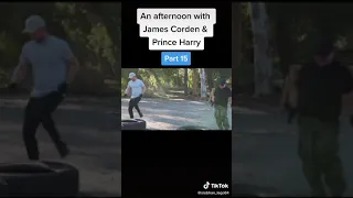 An afternoon with Prince Harry and James Corden (Pt 3) TikTok: siobhan_lego84