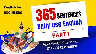 Practice Listening and Speaking English Daily with 365 Sentences | English Communication