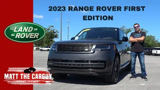 Is the new 2023 Range Rover First Edition the best large luxury SUV? Full review and test drive.