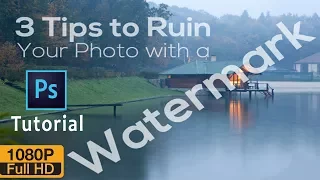 How to WATERMARK REMOVE from Photos in Photoshop for Beginners into 1 Minute
