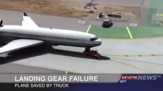 Must See Plane Landing Saved by a Truck