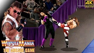 WWF WrestleMania: The Arcade Game - Shawn Michaels (Arcade / 1995) 4K 60FPS