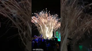 David Guetta, Steve Aoki, Fireworks at MDL Beast 2019 Riyadh Saudi Arabia