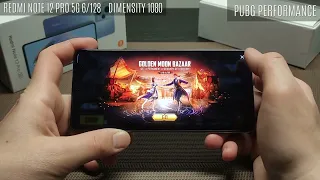 Xiaomi Redmi Note 12 Pro PUBG Test ★  Dimensity 1080 PUBG ★ Long and detailed test