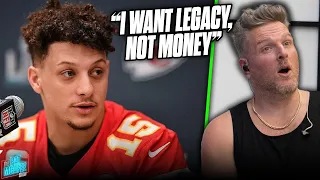 Patrick Mahomes Says He Wants Legacy Over Money, "Won't Take A Contract To Hurt The Team"