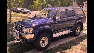 1994 Toyota Hilux Surf Walk around and Drive Part 2