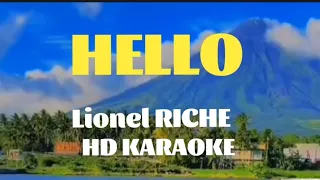 HELLO... LIONEL RICHIE..HD KARAOKE..