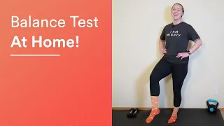 At Home Balance Test Using Static Flow Balance Exercises