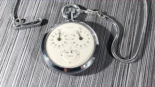 Junghans Monopusher Chronograph J28 Pocket Watch | Horology By The Sea