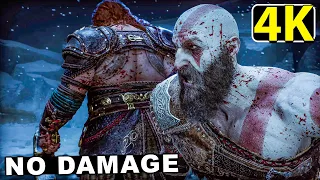 God of War Ragnarok - Destroying THOR the God of Thunder 4K PS5 (No Damage) [GMGOW]