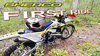 2020 sherco 300 SE RACING first ride impressions