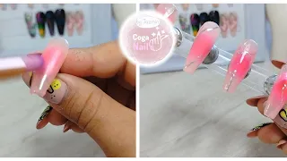 Como hacer Efecto Aura | Super de moda | Coga Nail's by Jazmín