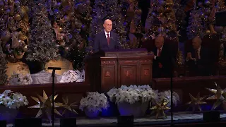 Sweet Moment of Support for Elder Andersen | 2022 First Presidency Christmas Devotional