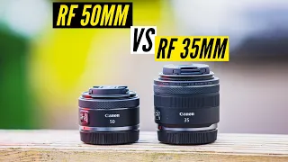 Canon RF 35mm F/1.8 VS Canon RF 50mm F/1.8 // Which one is best for you?