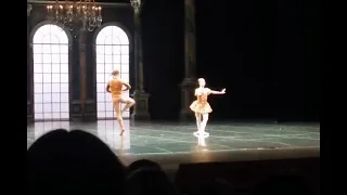 Полина Зайцева и Андрей Сорокин, кода из Па-де-де на музыку Моцарта, Якобсон балет, 28 сен 2023