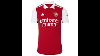 Arsenal 22/23 Home shirt Adidas Authentic / Stadium shirts comparison M H35904 M H35903