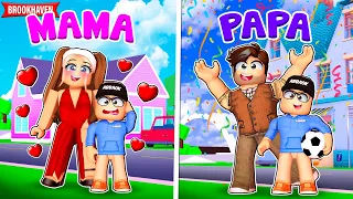 MAMA vs PAPA Wer hat mich mehr lieb? Brookhaven RP Roblox