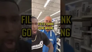 This prank filter got him BAD 😂😂