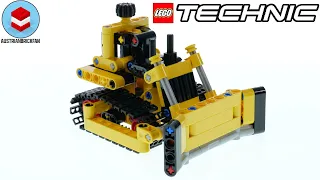 LEGO Technic 42163 Heavy Duty Bulldozer – LEGO Speed Build Review