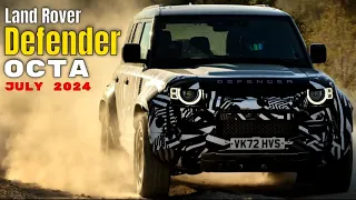 Land Rover Defender OCTA will be revealed on 3 July 2024