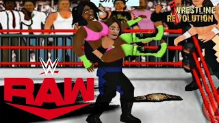 Nia Jax & Shayna Baszler vs. Naomi & Lana – WWE Women's Tag Team Titles: Raw, May. 3, 2021 | WR2D