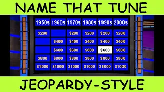 Name That Tune Music Trivia Jeopardy Style Quiz #17