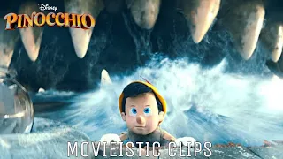 Pinocchio (2022) - Pinocchio Kills Monstro Scene _ Monstro Death || #movieisticclips 🔥🔥🔥