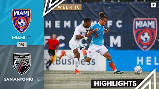 Miami FC vs. San Antonio FC - Game Highlights | 05-14-2022