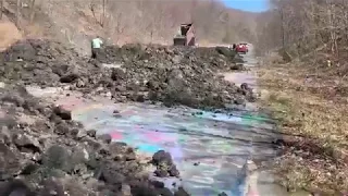 The Covering of Historic Centralia Graffiti Highway