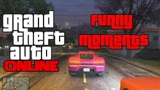 GTA Online - Funny Moments and Fails! - Random Dudes and Tractors