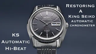 Restoring a King Seiko 5626-7041 Automatic Chronometer from 1974