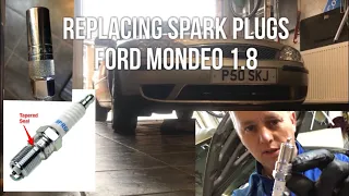 How To Replace Spark Plugs, Ford Mondeo 1.8