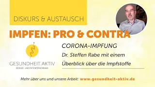 Corona-Impfung: Überblick über die Impfstoffe | Vortrag im März 2021