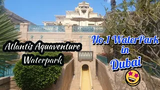 Atlantis Aquaventure waterpark , Dubai 🤩| Waterslides at World’s Largest Waterpark | Tamil Vlogs