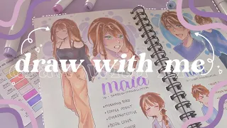 redesigning my characters 🌙 // chatty draw with me [SHARD]