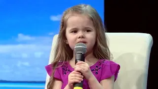 HOW FAR I LL GO   DISNEY S MOANA   LIVE PERFORMANCE BY 4 YEAR OLD CLAIRE RYANN AT CHARITY360P