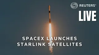 LIVE: SpaceX launches another batch of Starlink satellites